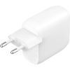 Зарядное устройство Belkin 30W 2хUSB-С PD PPS white (WCB010VFWH) изображение 2