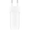 Зарядное устройство Belkin 30W 2хUSB-С PD PPS white (WCB010VFWH) изображение 5