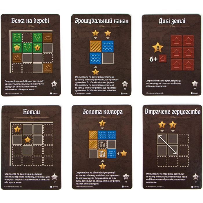 Настільна гра Ігромаг Картографи (Cartographers: A Roll Player Tale) українська (6901) зображення 9
