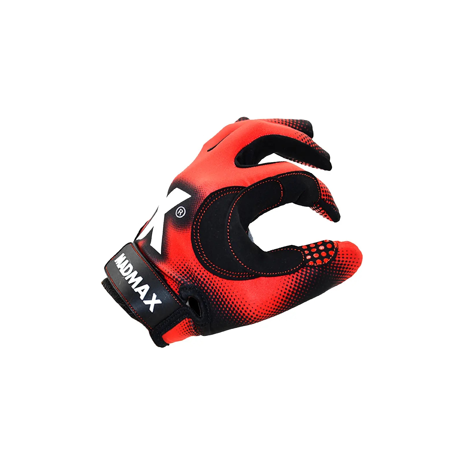 Рукавички для фітнесу MadMax MXG-101 X Gloves Black/Grey/Red XL (MXG-101-RED_XL) зображення 10