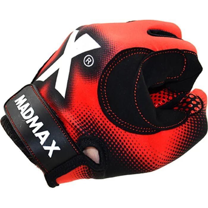 Перчатки для фитнеса MadMax MXG-101 X Gloves Black/Grey/Red XL (MXG-101-RED_XL) изображение 6
