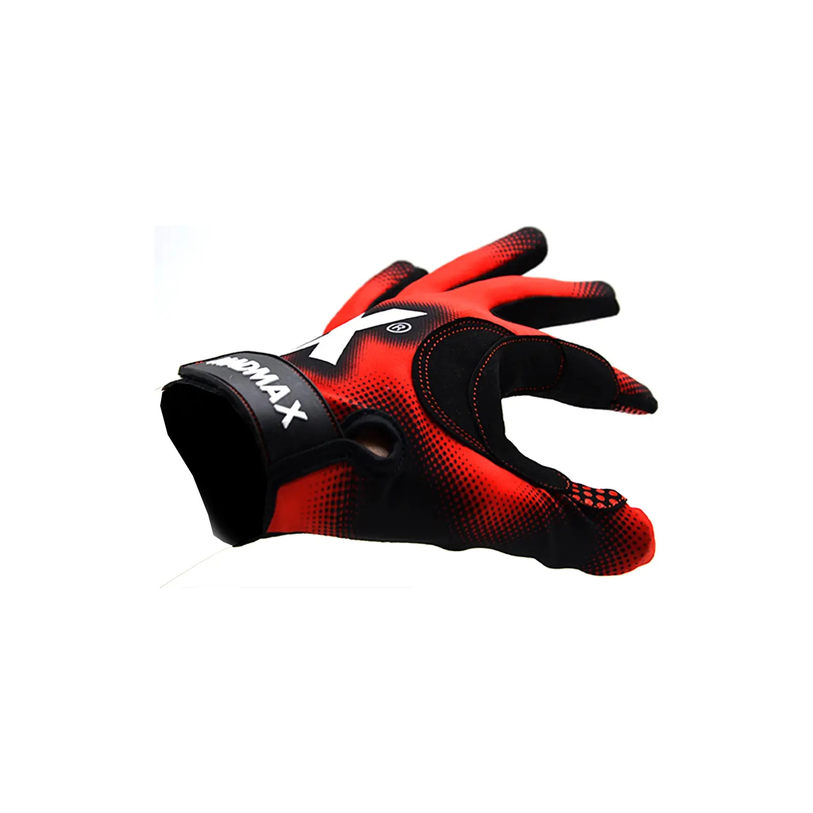 Рукавички для фітнесу MadMax MXG-101 X Gloves Black/Grey/Red XL (MXG-101-RED_XL) зображення 8