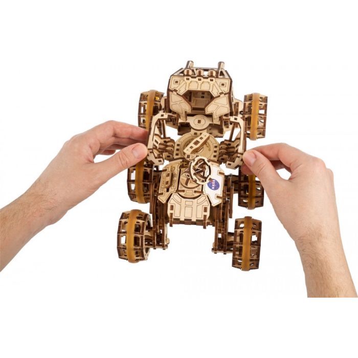 Конструктор Ugears Пилотированный марсоход (6337514) изображение 8