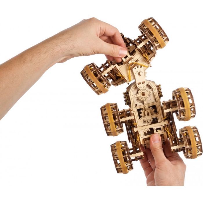Конструктор Ugears Пилотированный марсоход (6337514) изображение 9