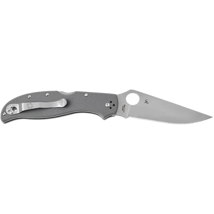 Ніж Spyderco Strech 2 XL Cru-Wear Grey (C258GPGYCW) зображення 2