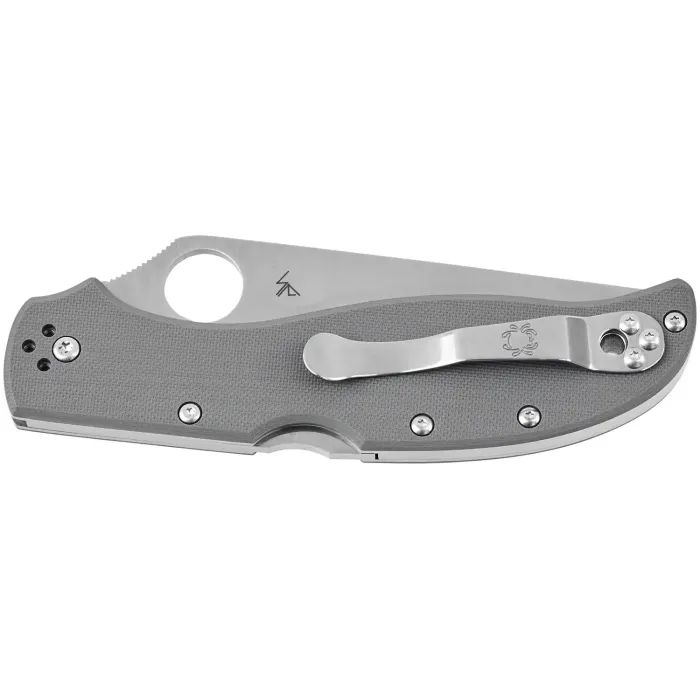 Ніж Spyderco Strech 2 XL Cru-Wear Grey (C258GPGYCW) зображення 3