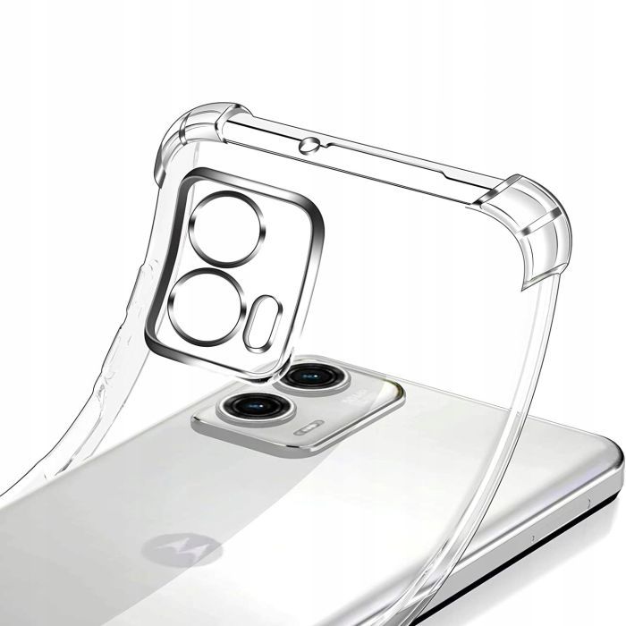 Чохол до мобільного телефона BeCover Anti-Shock Motorola Moto G73 Clear (709827) зображення 3