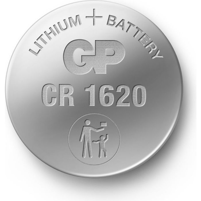 Батарейка Gp CR1620 Lithium 3.0V * 1 (отрывается) (CR1620-7U5 / 4891199063886) изображение 2