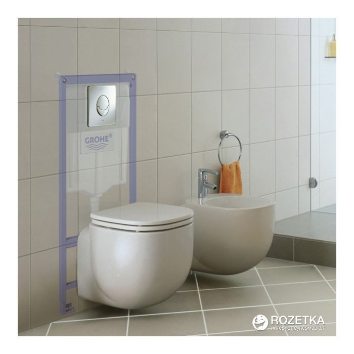 Інсталяція Grohe для унітаза 3 в 1 Rapid SL (38721001) зображення 5
