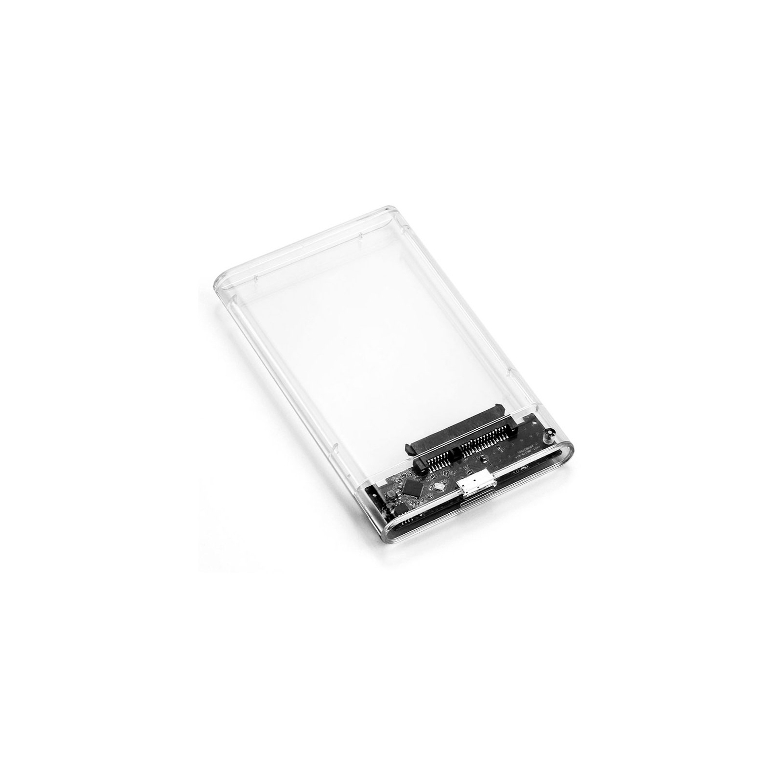 Кишеня зовнішня Dynamode 2.5" SATA HDD/SSD USB 3.0 Transparent (DM-CAD-25316) зображення 3