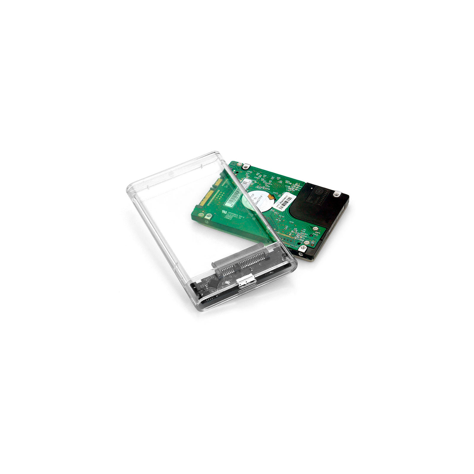 Кишеня зовнішня Dynamode 2.5" SATA HDD/SSD USB 3.0 Transparent (DM-CAD-25316) зображення 5