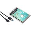 Карман внешний Dynamode 2.5" SATA HDD/SSD USB 3.0 Transparent (DM-CAD-25316) изображение 6