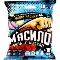 Чипсы М’ясило Лютый чеснок 40 г (4820120681912)