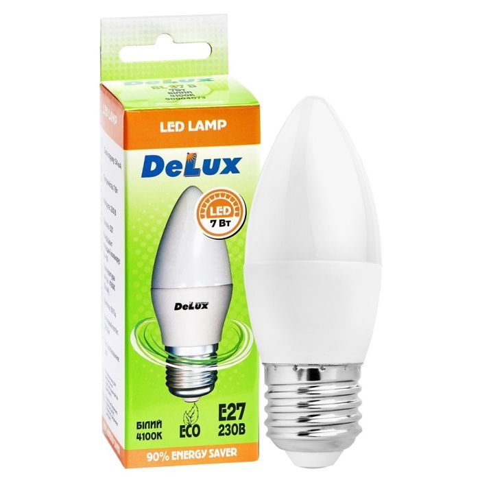 Лампочка Delux BL37B 7Вт 4100K 220В E27 (90020556) изображение 3