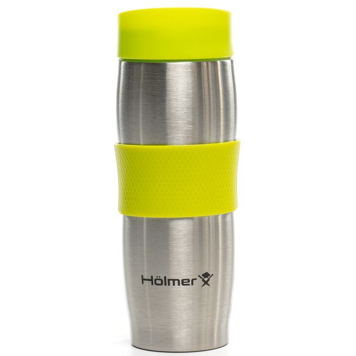 Термокружка Hölmer Elegance Сталева/Жовта (TC-0380-SG Elegance) зображення 3
