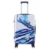 Чемодан Semi Line Print 24" M White/Blue (T5653-2) изображение 2