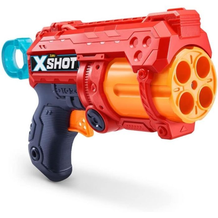 Іграшкова зброя Zuru X-Shot Red Швидкострільний бластер EXCEL FURY 4 (16 патронів) (36377R)