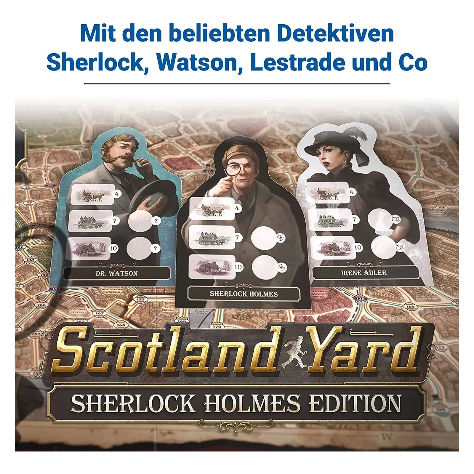 Настольная игра Ravensburger Scotland Yard Sherlock Holmеs (27344) изображение 4