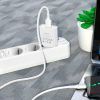 Зарядное устройство BOROFONE BA74A Aspirer charger set(Micro) White (BA74AMW) изображение 6