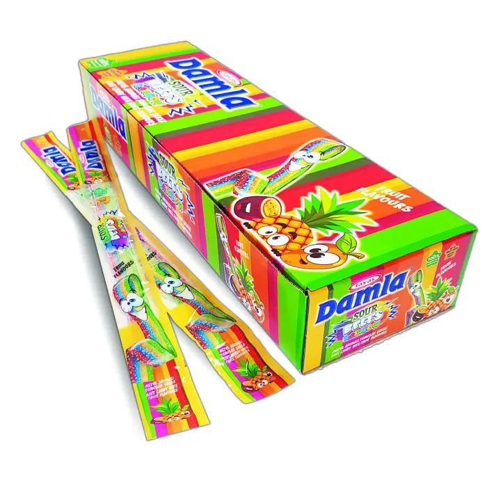 Конфета Tayas Желейные ремешки радуга 72 шт х 15 гр (2922041)