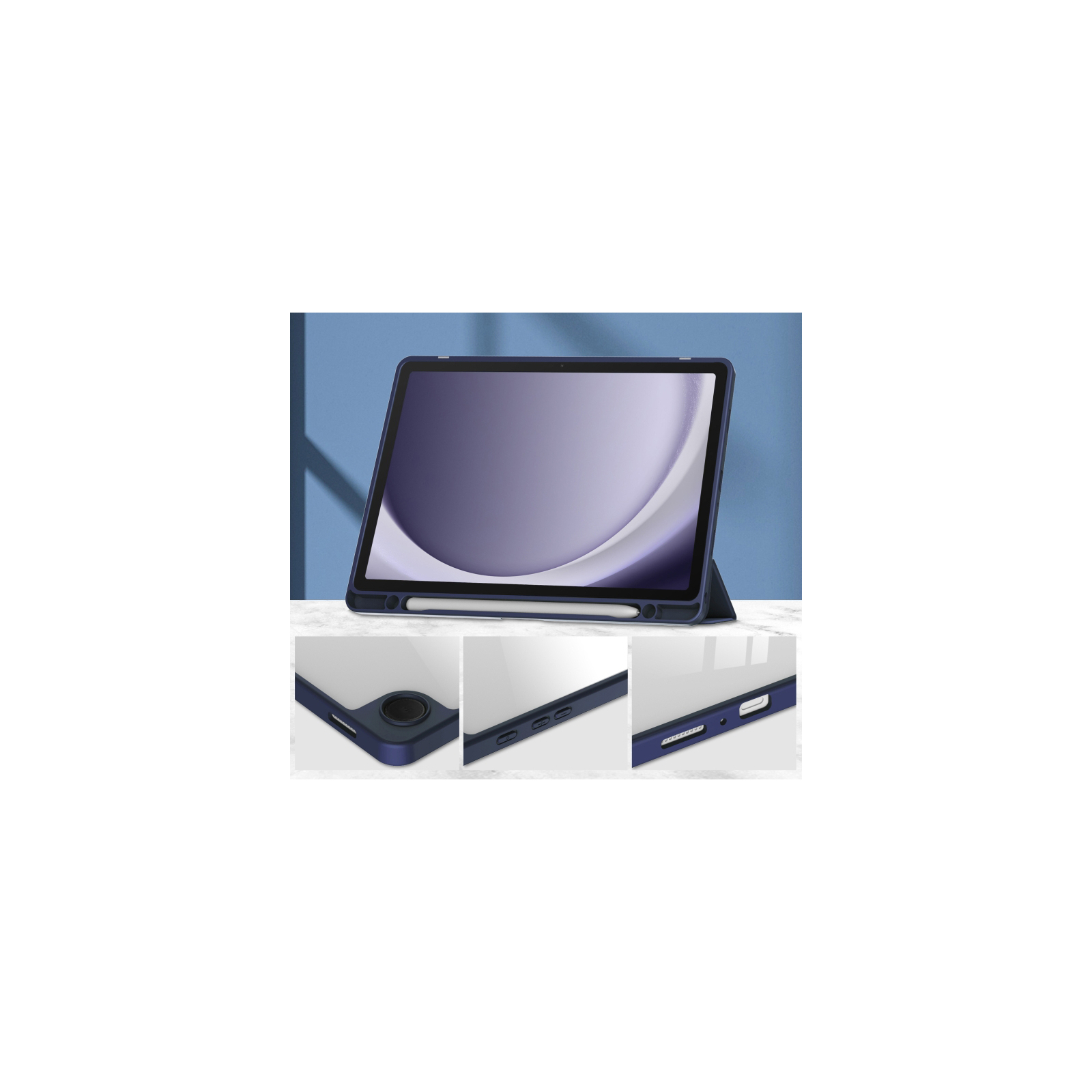 Чохол до планшета BeCover Soft Edge stylus holder Samsung Tab A9 Plus SM-X210/SM-X215/SM-X216 11.0" Light Blue (710369) зображення 5