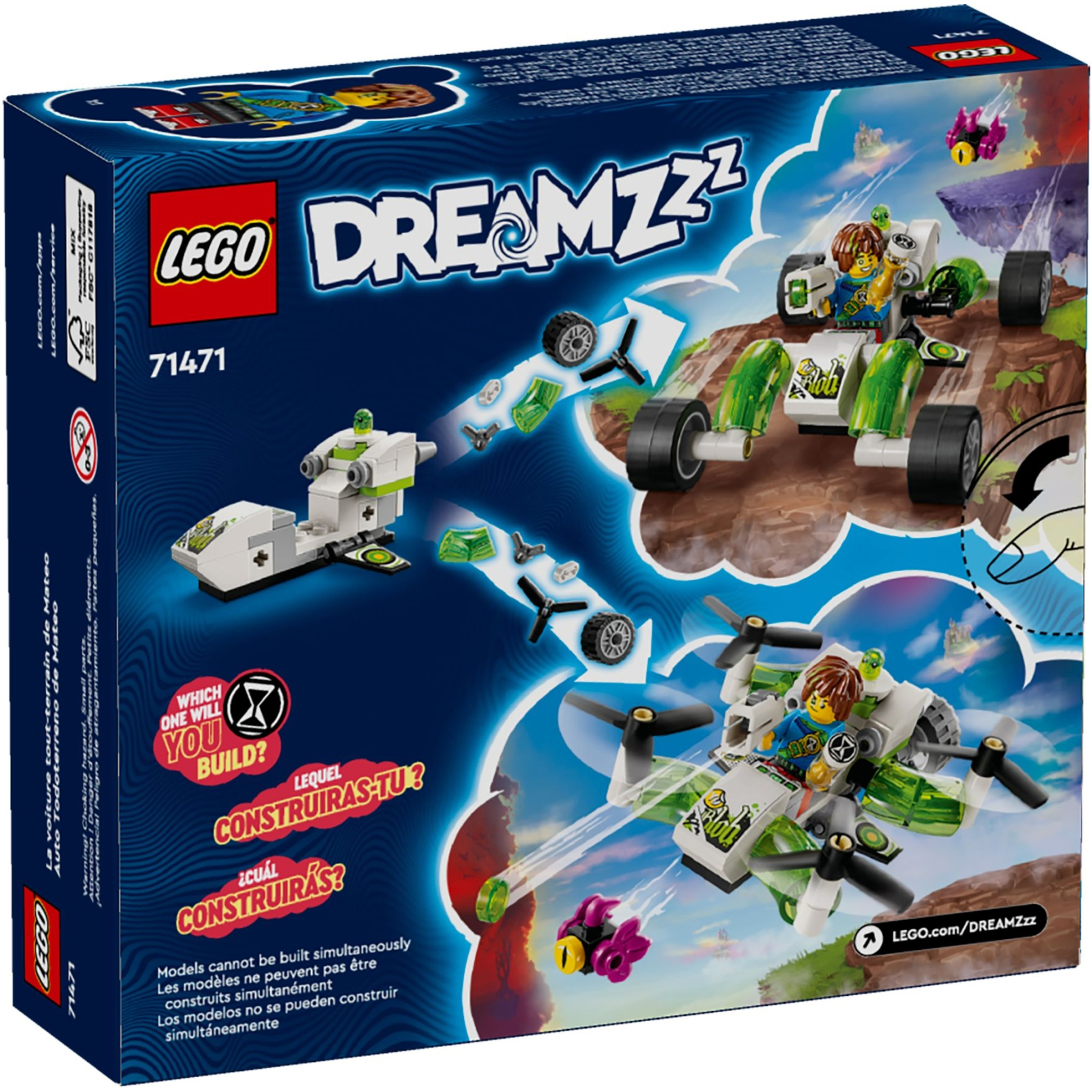 Конструктор LEGO DREAMZzz Внедорожник Матео 94 деталей (71471) изображение 7