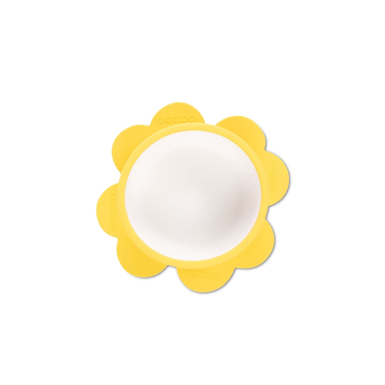 Набор детской посуды Baboo мисочка, 2 мягкие ложки, чашка непроливайка, 6+ (10-002 желтый) изображение 3
