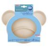 Тарілка дитяча Canpol babies Ведмедик силіконова на присосці з трьома відділами, крем (51/401_creme) зображення 3