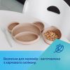Тарілка дитяча Canpol babies Ведмедик силіконова на присосці з трьома відділами, крем (51/401_creme) зображення 8