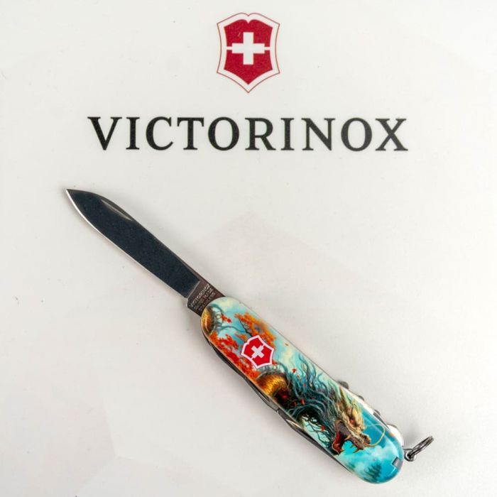Нож Victorinox Huntsman Zodiac 91 мм Китайський дракон (1.3713_Z3200p) изображение 5