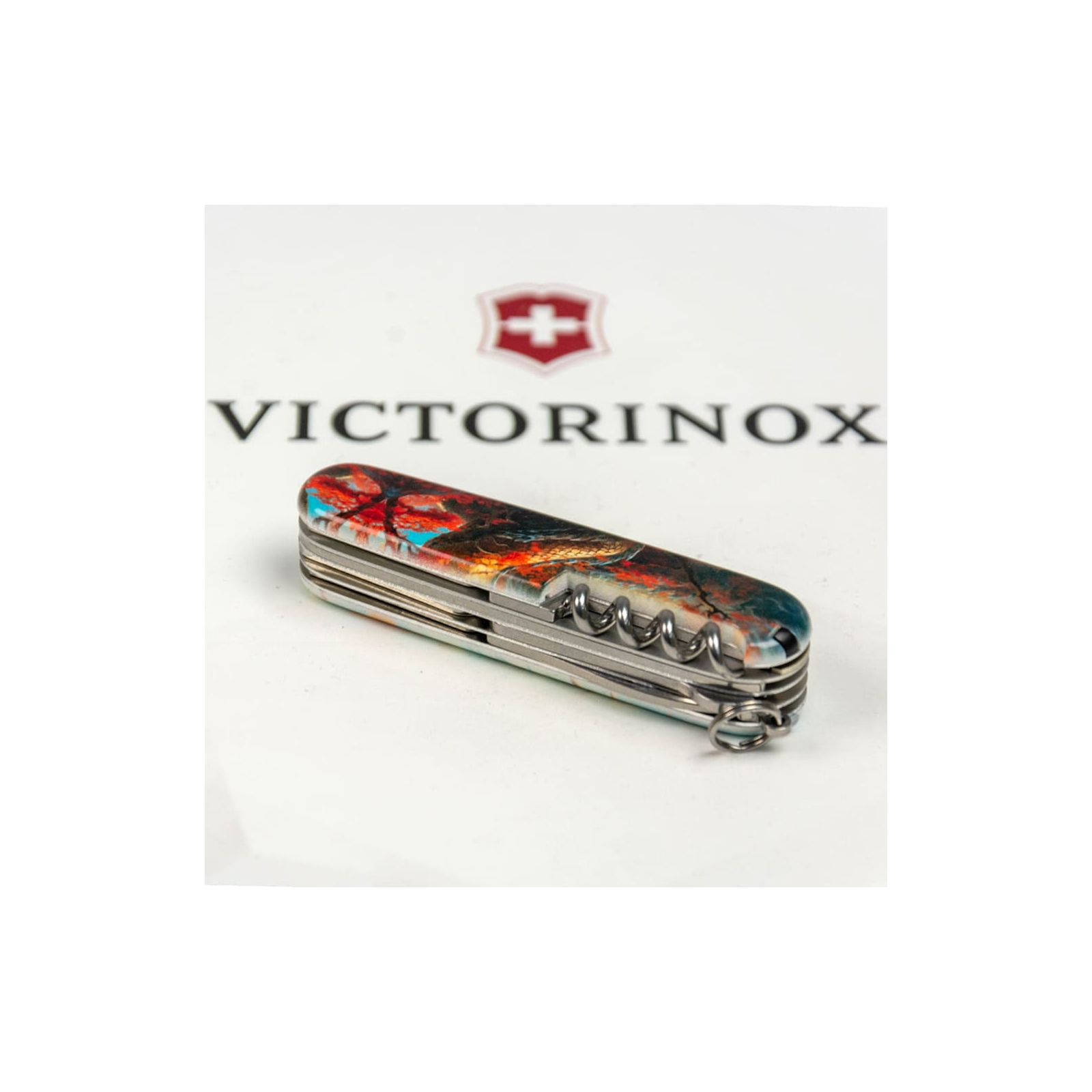 Нож Victorinox Huntsman Zodiac 91 мм Бойовий дракон (1.3713.7_Z3230p) изображение 7