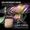 Система жидкостного охлаждения Corsair iCUE Link H100i RGB (CW-9061001-WW) изображение 12