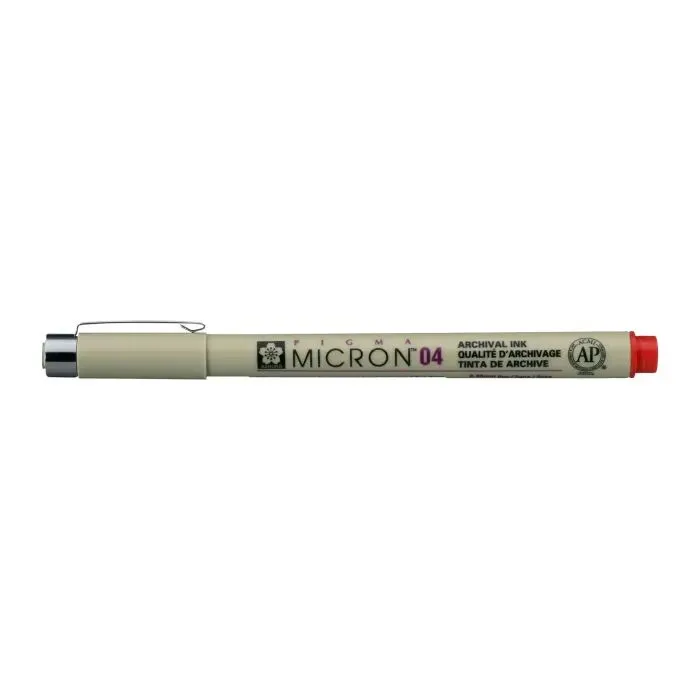Лайнер Sakura Pigma Micron (0.4) 0,4 мм Красный (084511342101) изображение 2