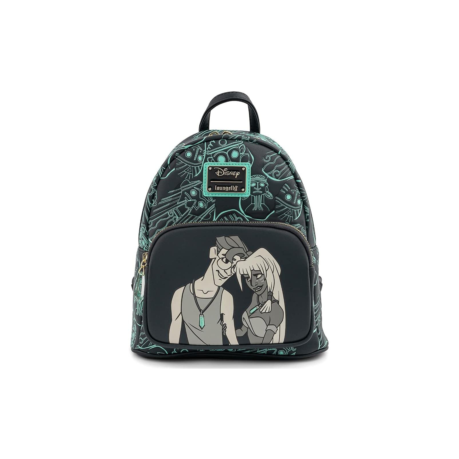 Рюкзак школьный Loungefly Disney - Atlantis 20th Anniversary Kida Milo Mini Backpack (WDBK1658)