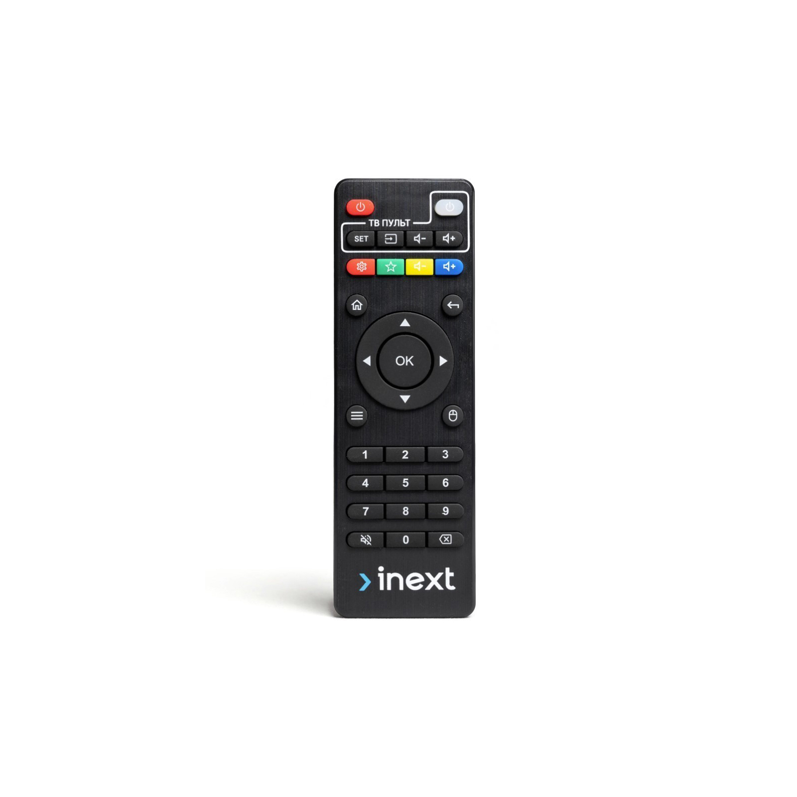 Универсальный пульт iNeXT із зоною програмування до inext TV5, TV5 Ultra, TV4, 4K Ultr (981003)