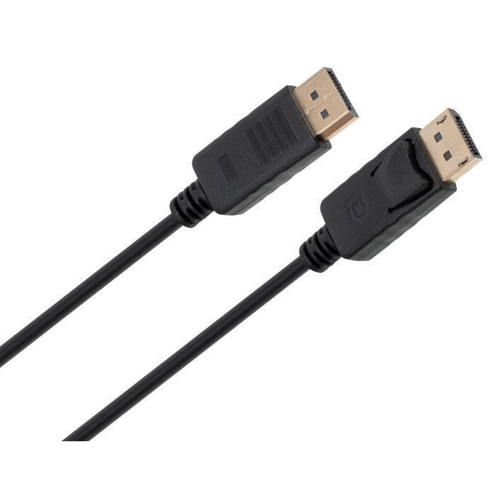 Кабель мультимедійний DisplayPort M to DisplayPort M 1.8m V1.4 4K120/8K60 Vinga (VCPDP141.8) зображення 3