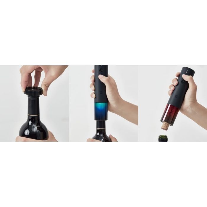 Штопор Xiaomi HuoHou Electric Wine Bottle Opener Blue (HU0122) зображення 8