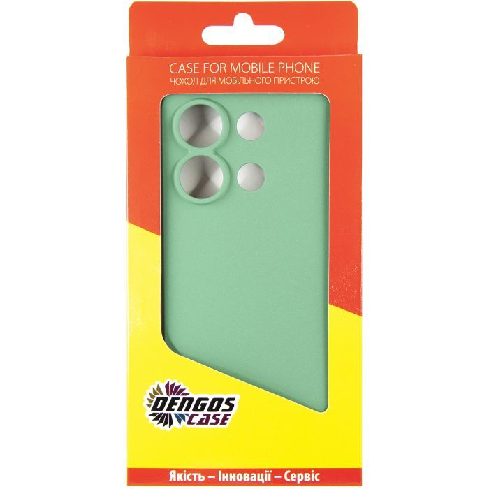 Чехол для мобильного телефона Dengos Soft Xiaomi Redmi Note 13 4G (mint) (DG-TPU-SOFT-54) изображение 5
