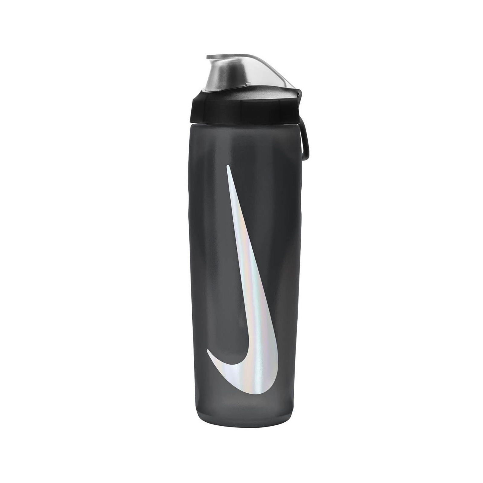 Бутылка для воды Nike Refuel Bottle Locking Lid 24 OZ антрацит, чорний, сріблястий 709 мл N.100.7668.054.24 (887791747556)