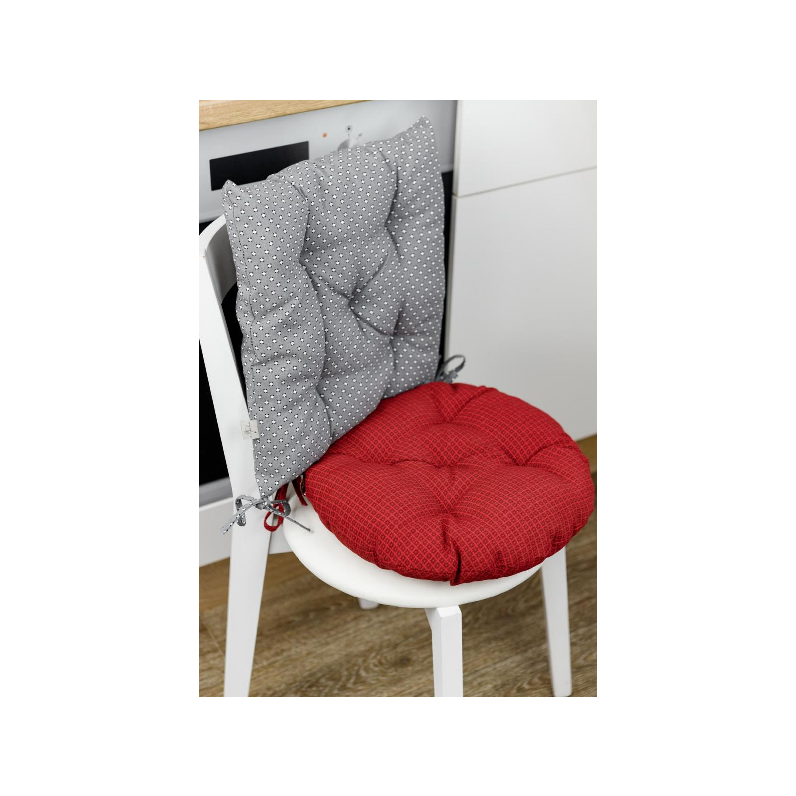 Подушка на стул Прованс Merry Christmas красная 40х40 см (031484) изображение 7