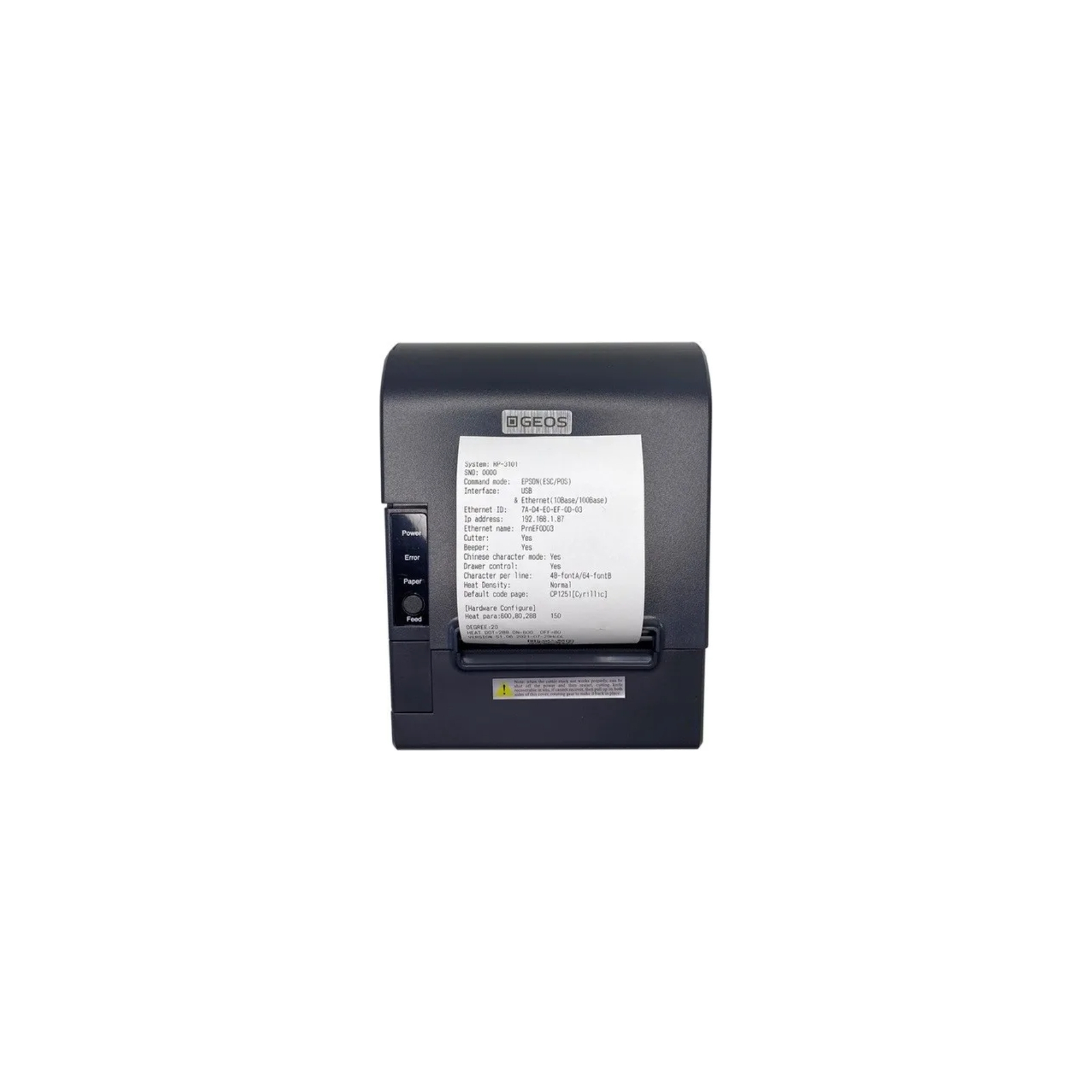 Принтер чеков Geos RP3101 с разделителем 58-80мм, USB, Ethernet (RP3101 divider 58/80) изображение 4