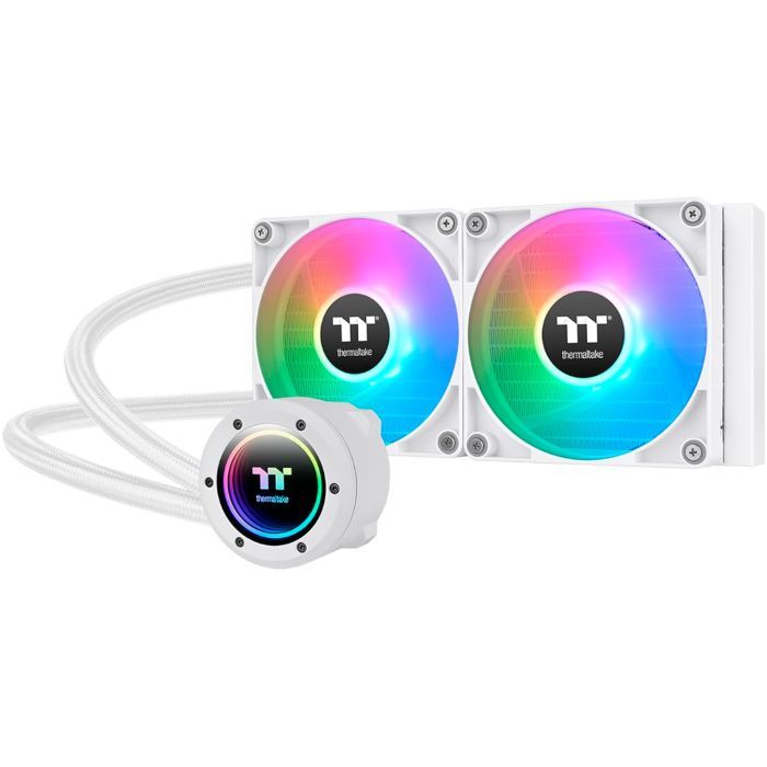 Система жидкостного охлаждения ThermalTake TH240 V2 ARGB Sync Snow Edition (CL-W364-PL12SW-A)