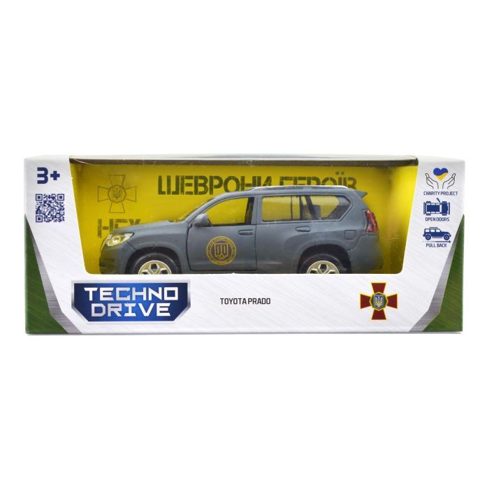 Машина TechnoDrive серии Шевроны Героев - Toyota Prado - Кара-Даг (KM6189) изображение 6