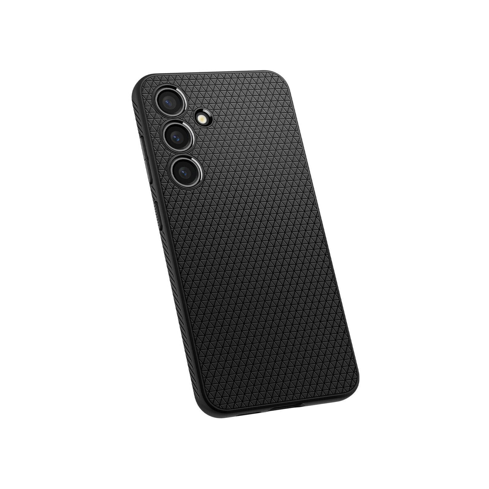 Чехол для мобильного телефона Spigen Samsung Galaxy S24, Liquid Air, Matte Black (ACS07347) изображение 2