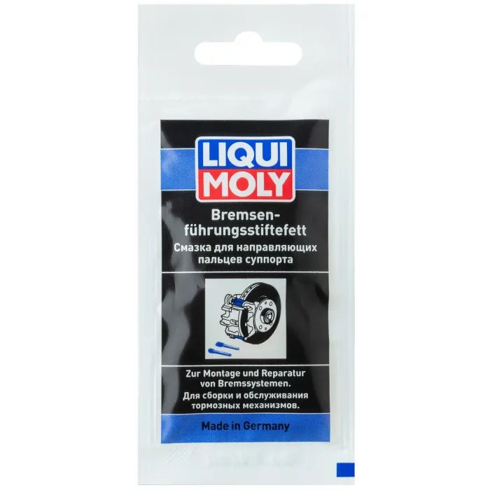Смазка автомобильная Liqui Moly BREMSENFUHRUNGSSTIFTEFETT 0,005кг (21204)