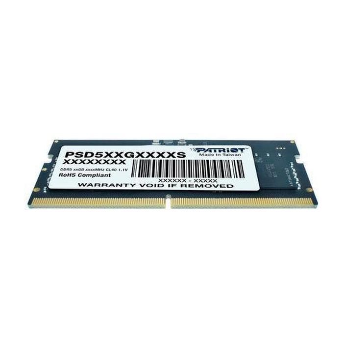 Модуль памяти для ноутбука SoDIMM DDR5 16GB 4800 MHz Patriot (PSD516G480081S) изображение 2