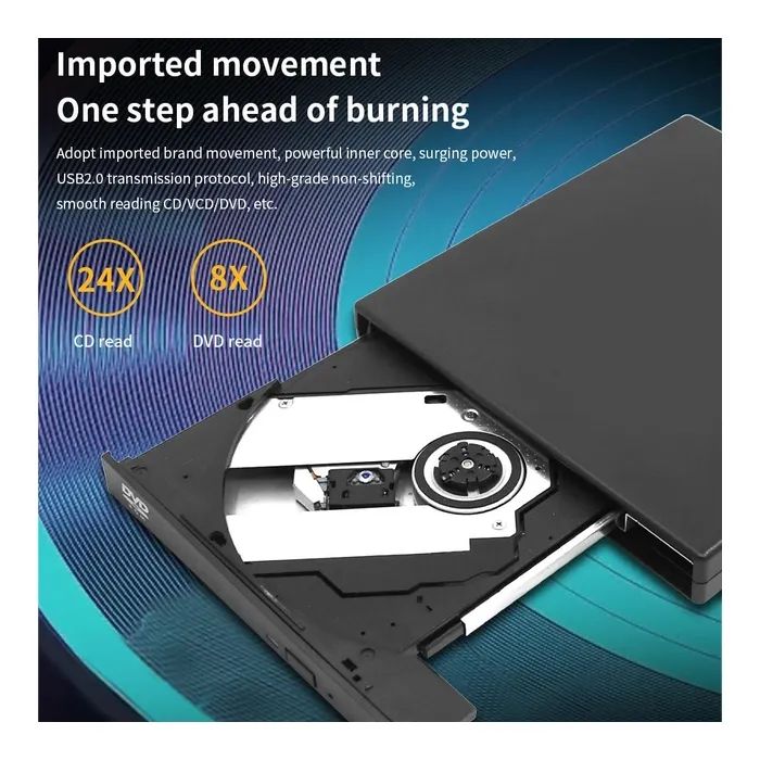 Оптический привод DVD-RW Maiwo K520B-D изображение 10