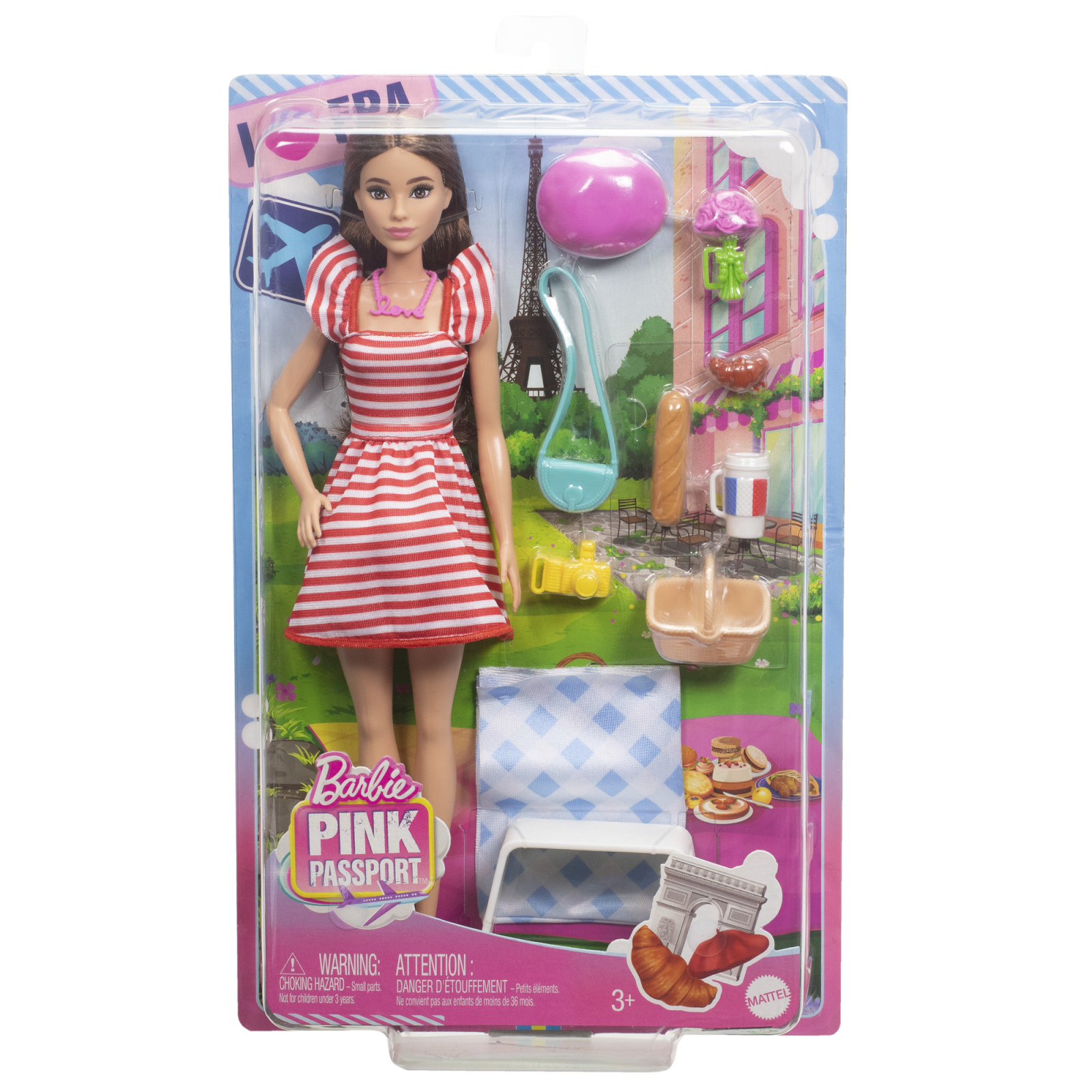Лялька Barbie Pink passport В Парижі (HWH99) зображення 4