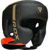 Боксерский шлем RDX F6 KARA Matte Golden L (HGR-F6MGL-L)