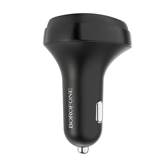FM модулятор BOROFONE BC26, Black, Box зображення 3